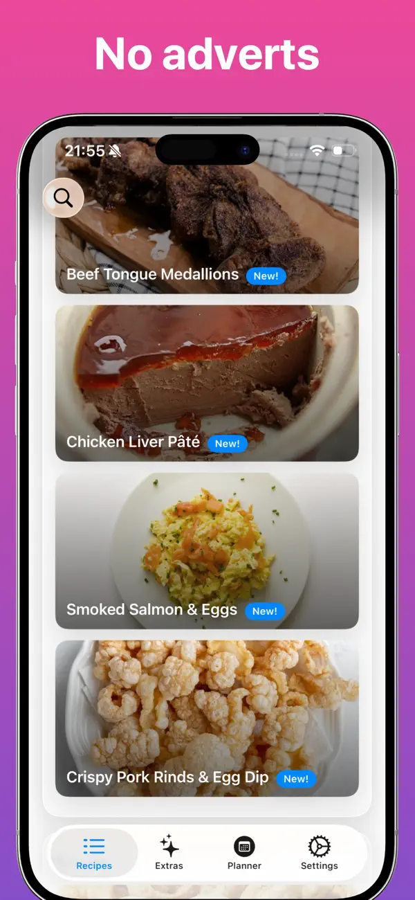 Screenshot #3 pour Carnivore - Meat Diet Recipes