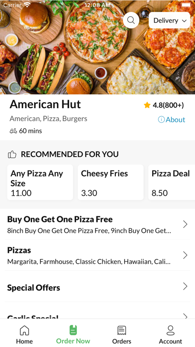 American Hut Screenshot