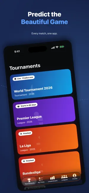 Score Predict: Football screenshot 1