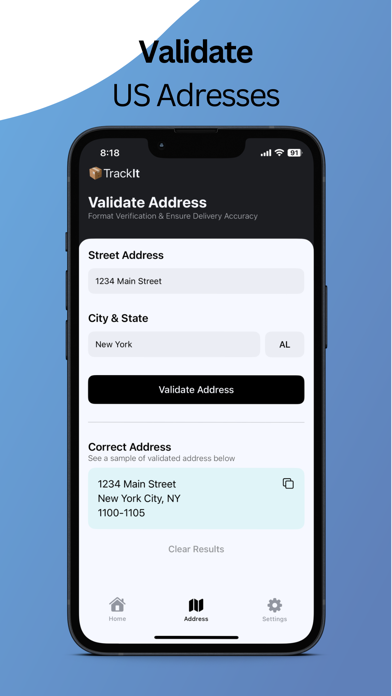 Trackit - Package Tracker Screenshot