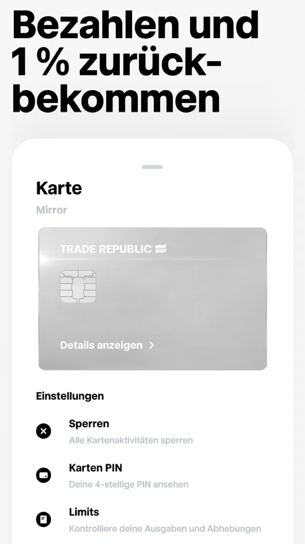 Trade Republic: Broker & Bank Screenshot 3