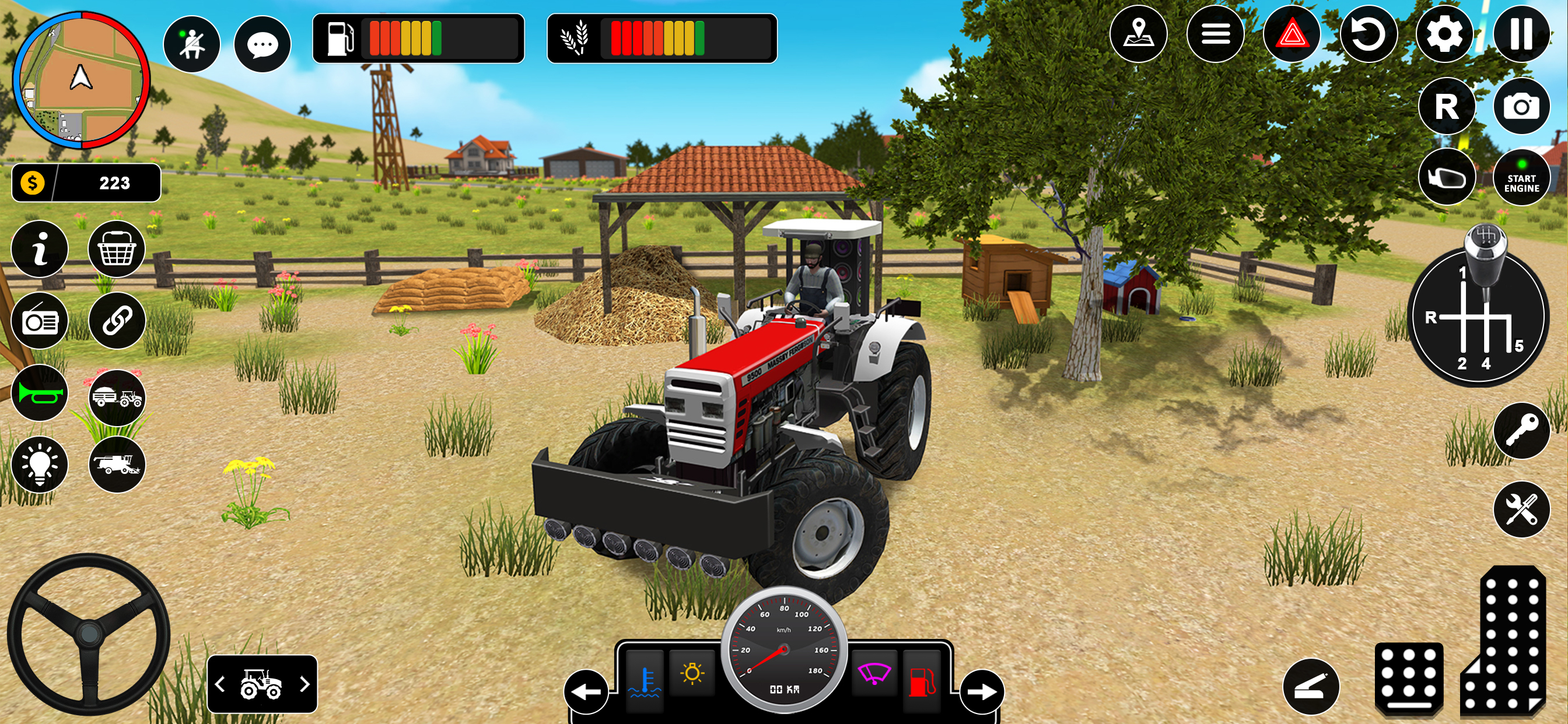 Real Tractor Farming Game