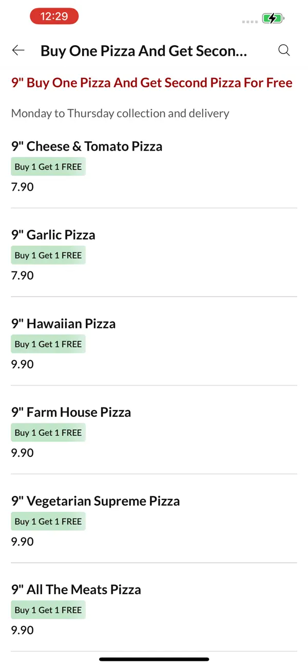 Screenshot #3 pour Peppinos Pizza Ammanford