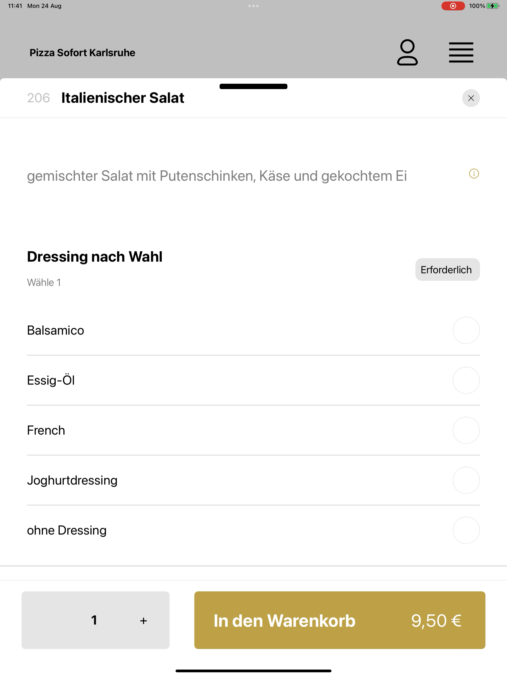 Pizza Sofort Karlsruhe screenshot 16