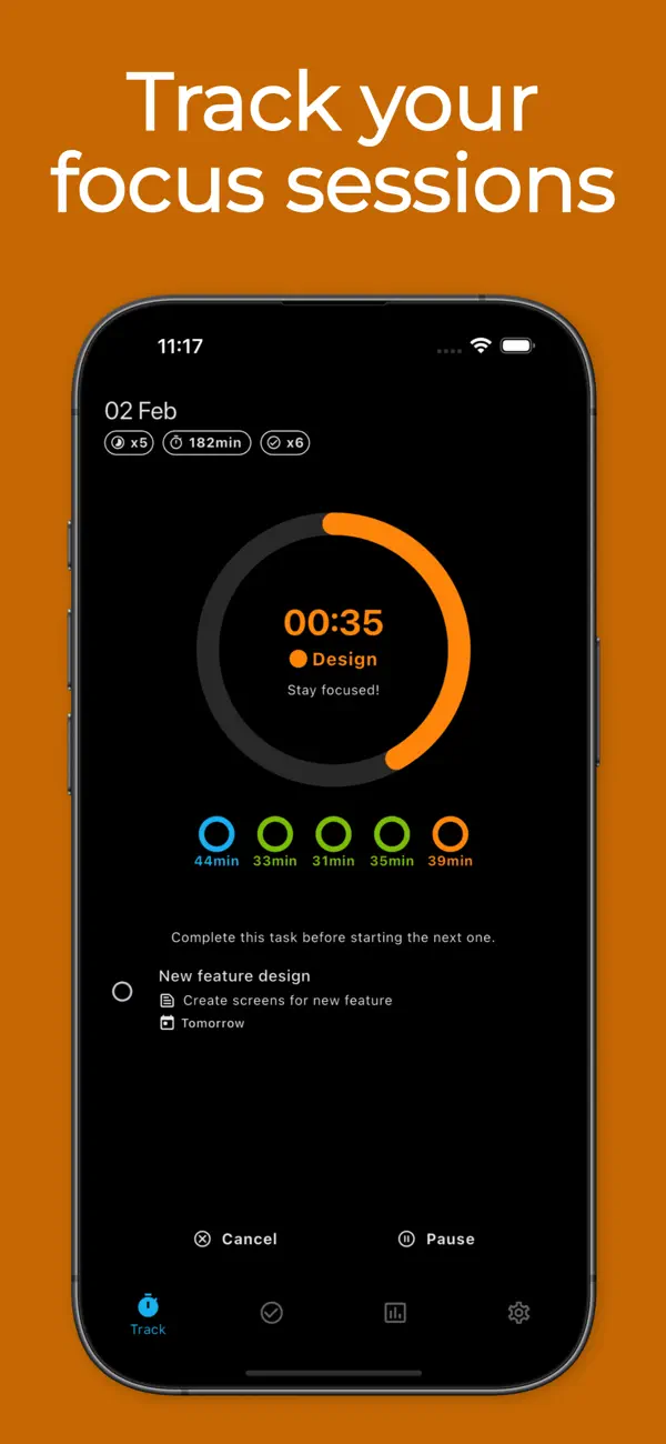 #2. Focus Script (iOS) Von: CRX Applications