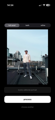 post – photos are stories iPhone screenshot
