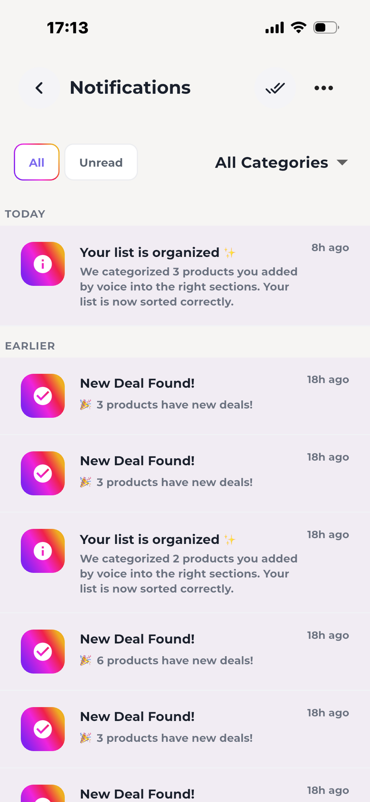 L1st: AI Grocery List, Deals screenshot 7
