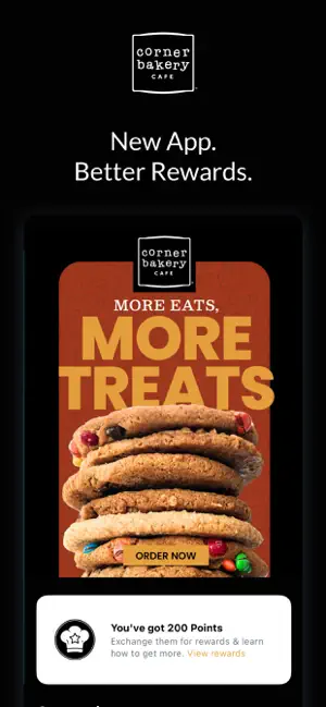 Corner Bakery Cafe screenshot 1