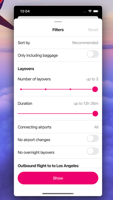 TravelFlow: Flights, Hotels Screenshot