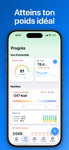 Micron: Compteur de Calories iPhone screenshot 3