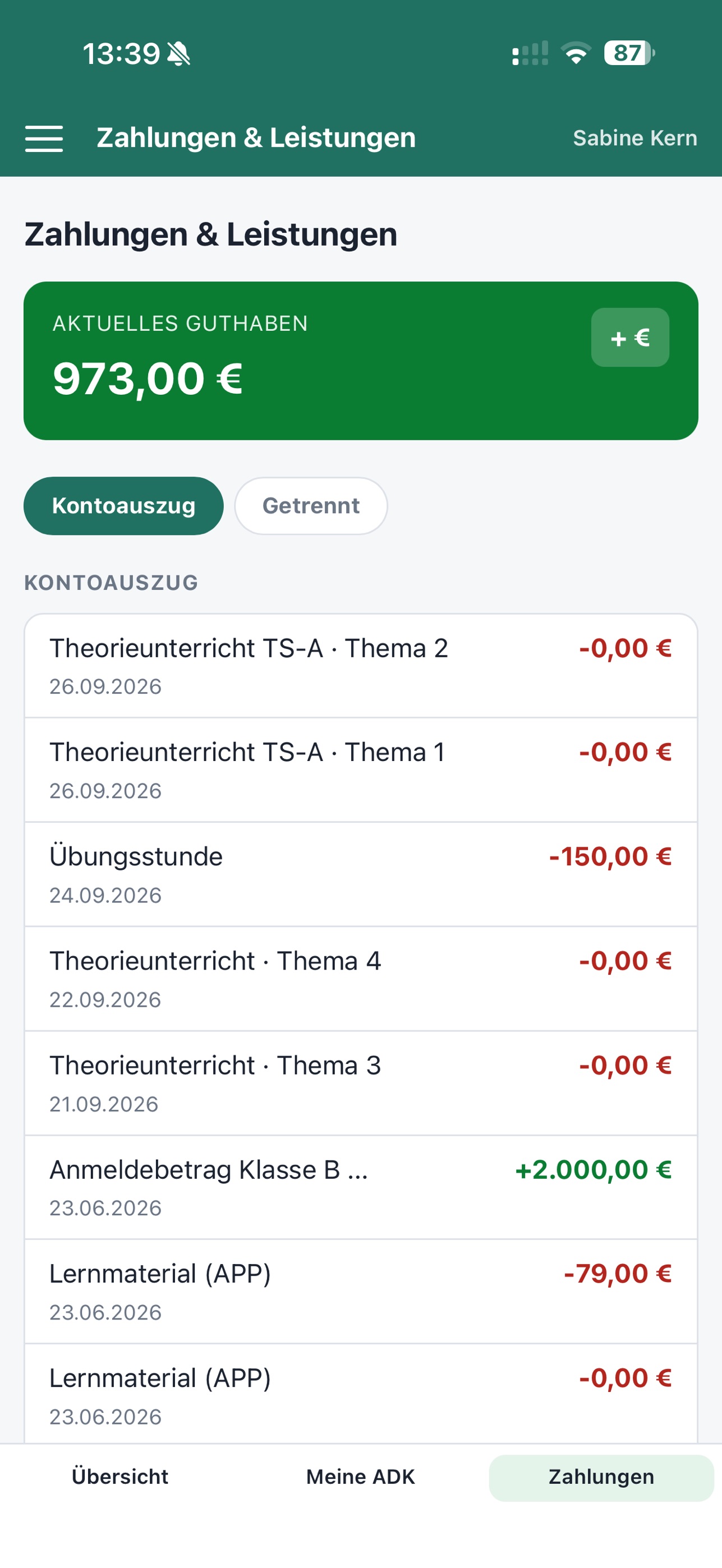 Screenshot 2 of KERN Fahrschule