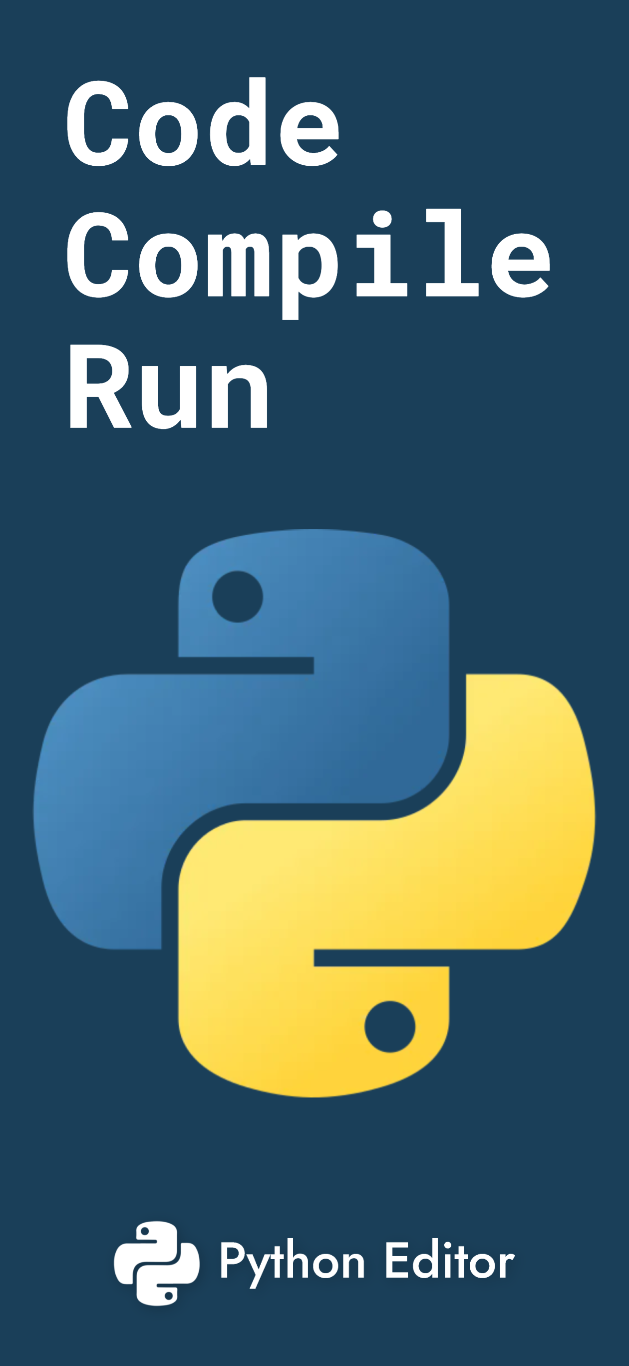 Python Coding Editor 3 IDE App