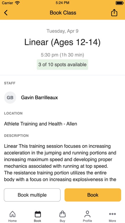 Athlete Training and Health