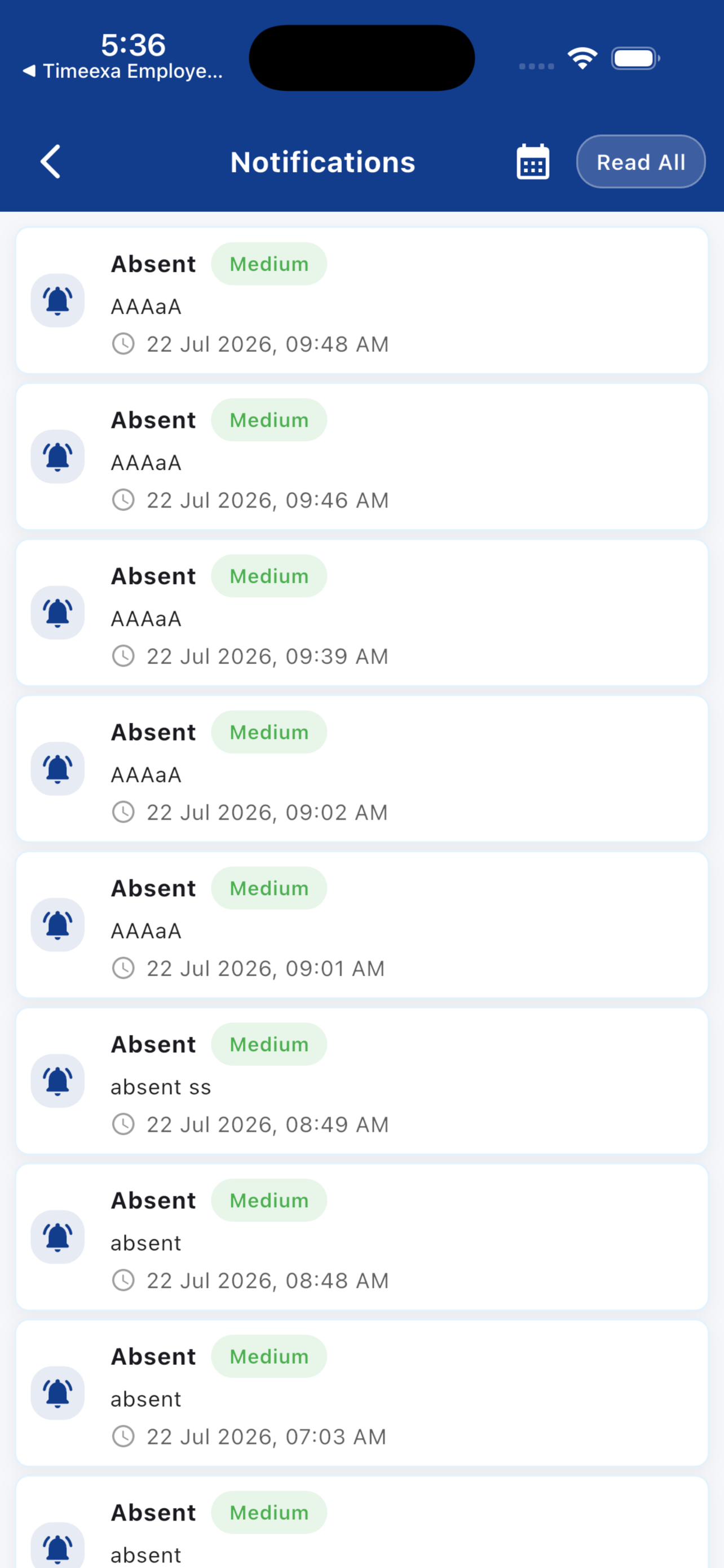 Timeexa Employee screenshot 5