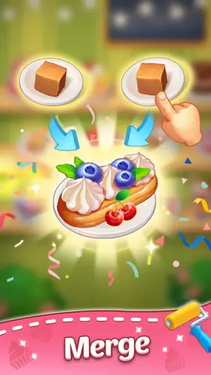Cuisine Story: Merge & Decor screenshot 2