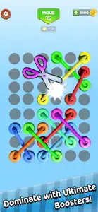 Twisted Puzzle Tangle Rope 3D screenshot #2 for iPhone