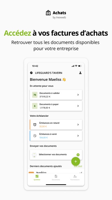 Screenshot #3 pour Achats by Inexweb