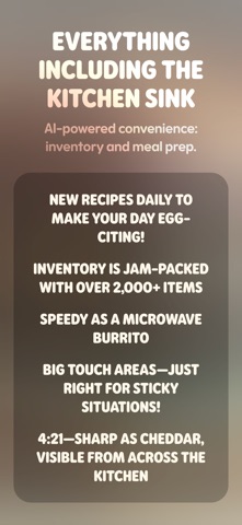 Whats2Eat: Dinner, Easy Peasy iPhone screenshot