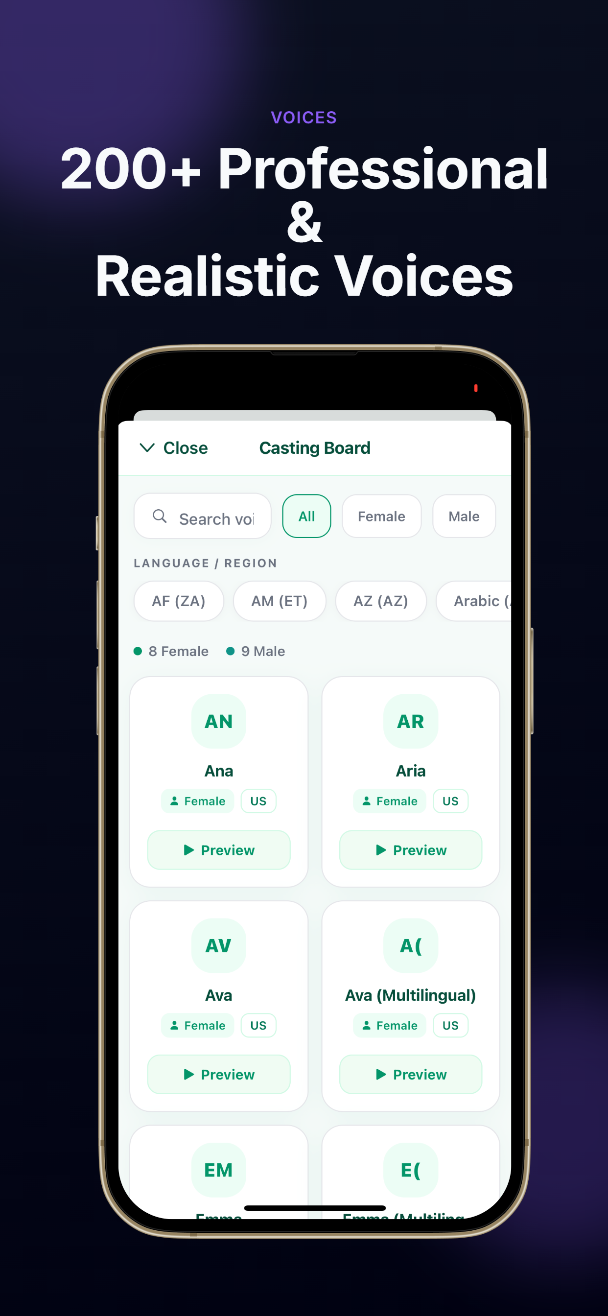 AI Multi Speaker TTS: Voice screenshot 3