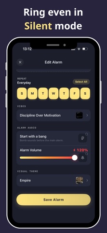 VibeWake - Productivity Alarm Screenshot 2 of 8