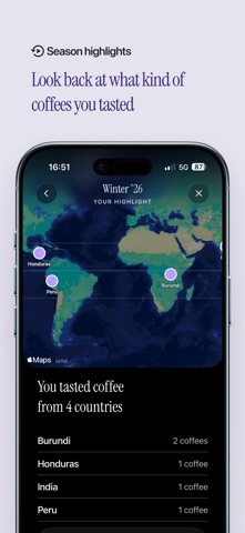 Beans - Coffee journal screenshot