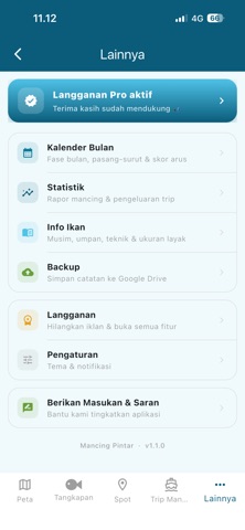 Mancing Pintar: Cek Cuaca Laut iPhone screenshot 10