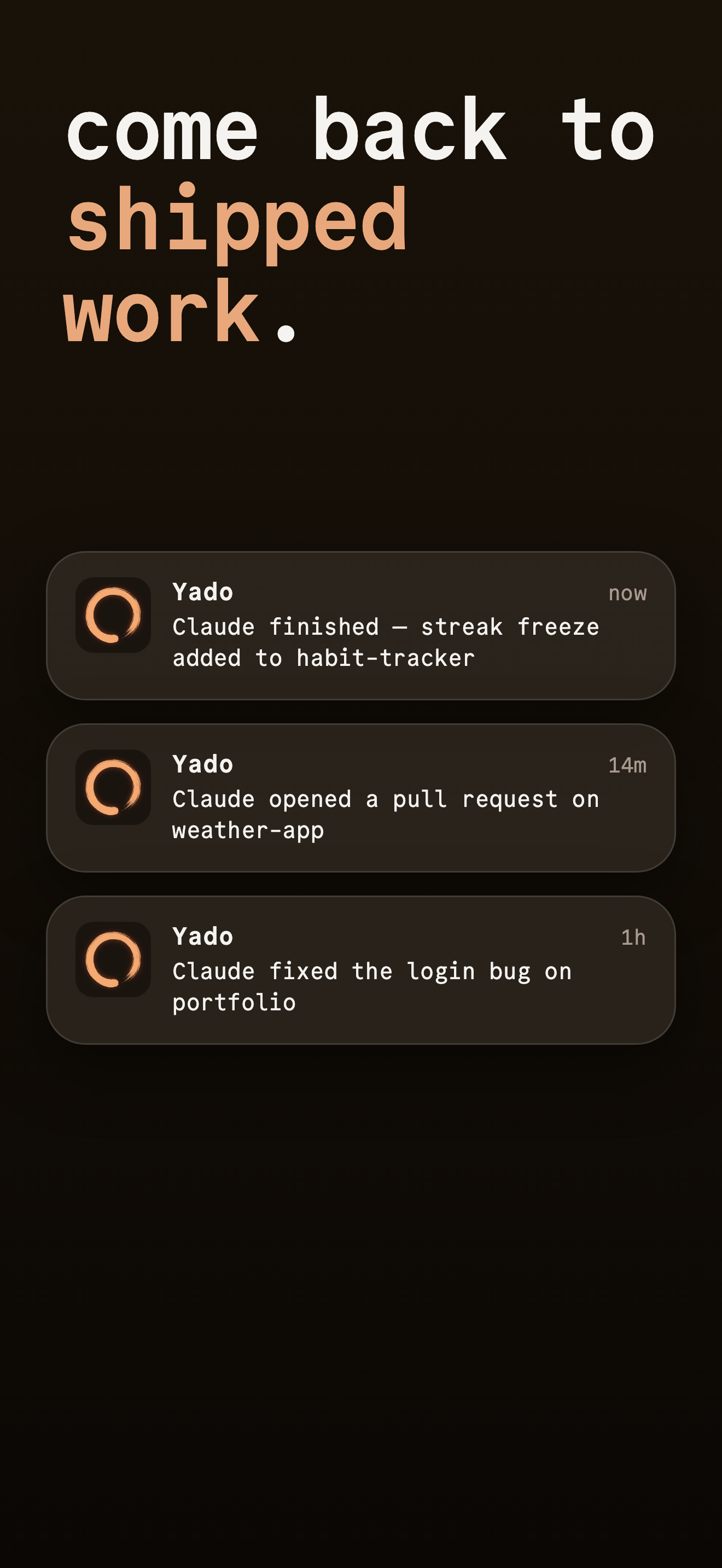 Yado: Claude Code Mobile screenshot 6