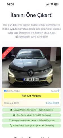 Mezunum Satıyorum Kıbrıs iPhone screenshot