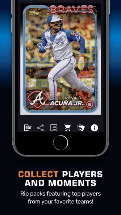 Topps® BUNT® MLB Card Trader Screenshot