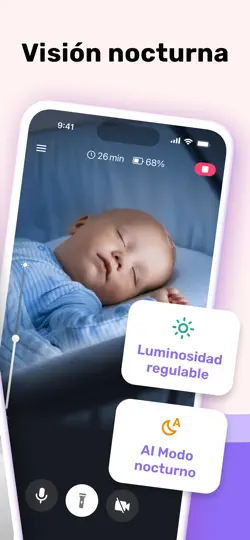 Captura de pantalla de Bibino: Vigilabebés Smart en iPhone 4