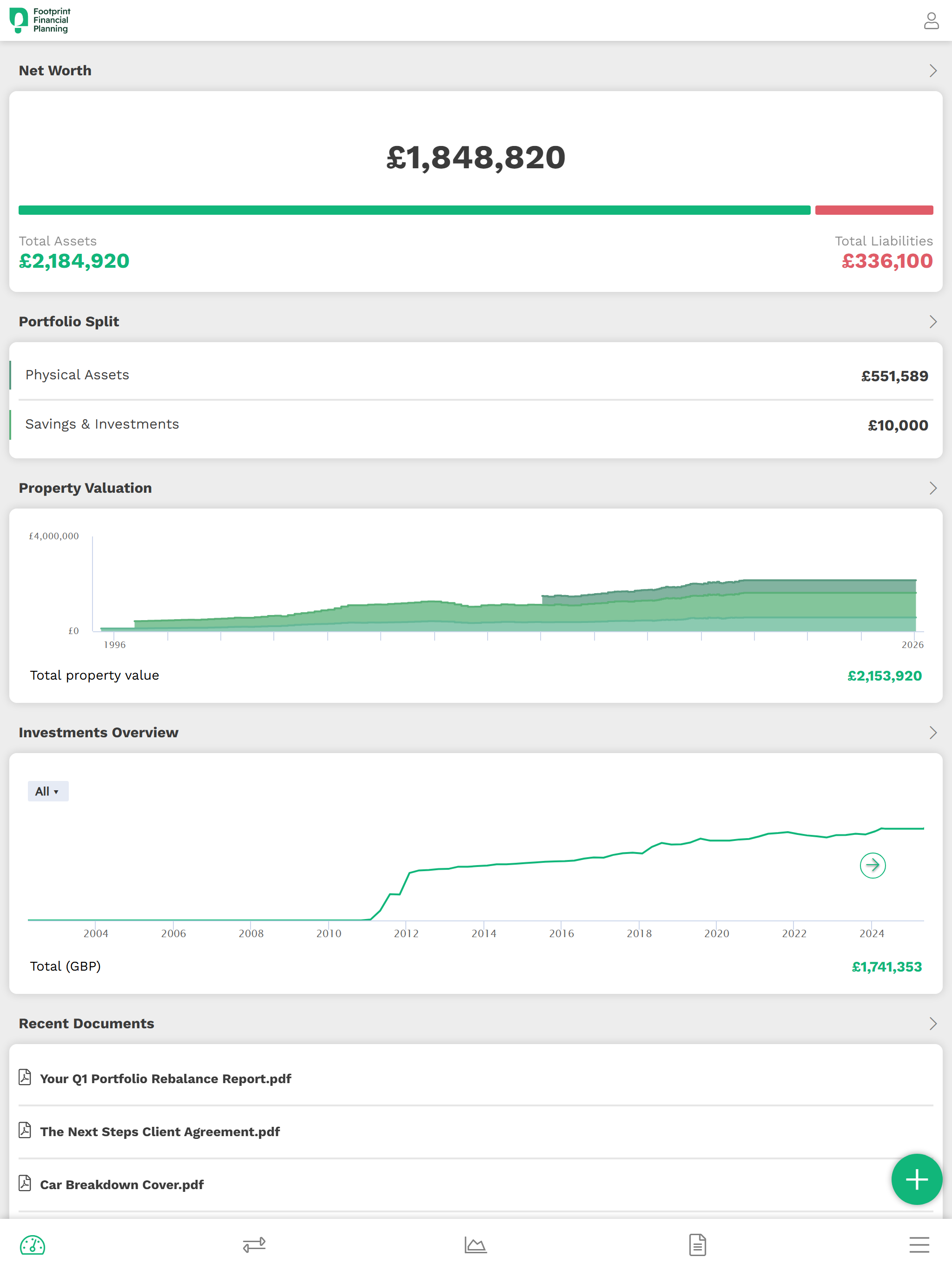 Footprint Financial Planning screenshot 3