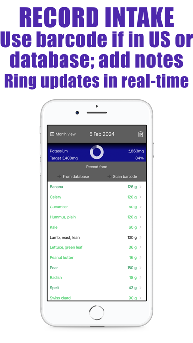 Potassium Counter & Tracker Screenshot