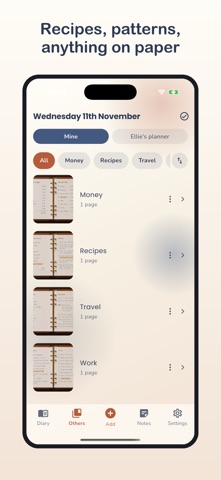 Pocket Pages: Paper Planner screenshot