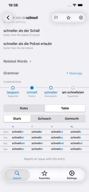 Lexiklar screenshot 3