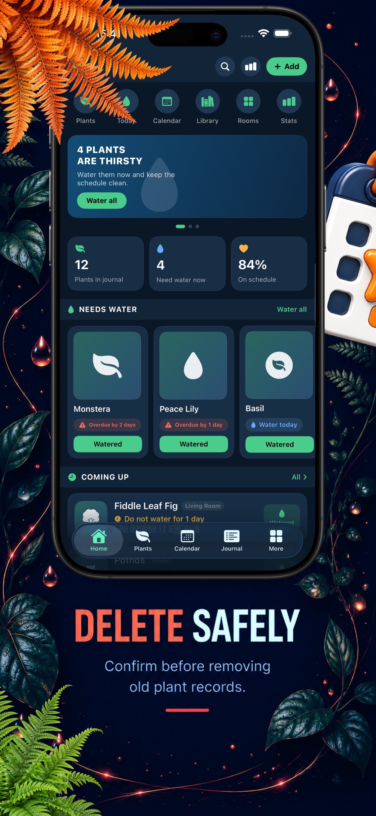 Screenshot 4 of Plant Water Journal