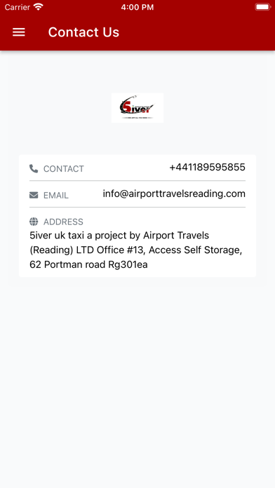 5iver UK Taxi Screenshot
