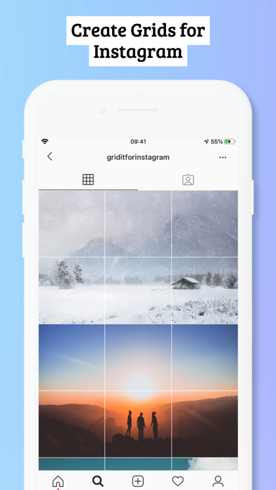 Screenshot #1 pour Grid-it: Tiles for Instagram