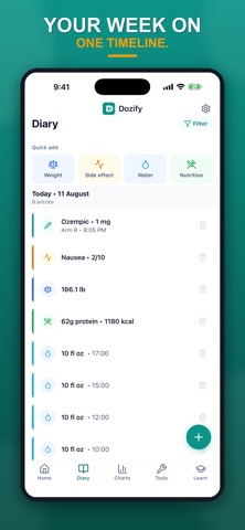 Dozify: GLP-1 Dose Tracker Screenshot 3 of 7