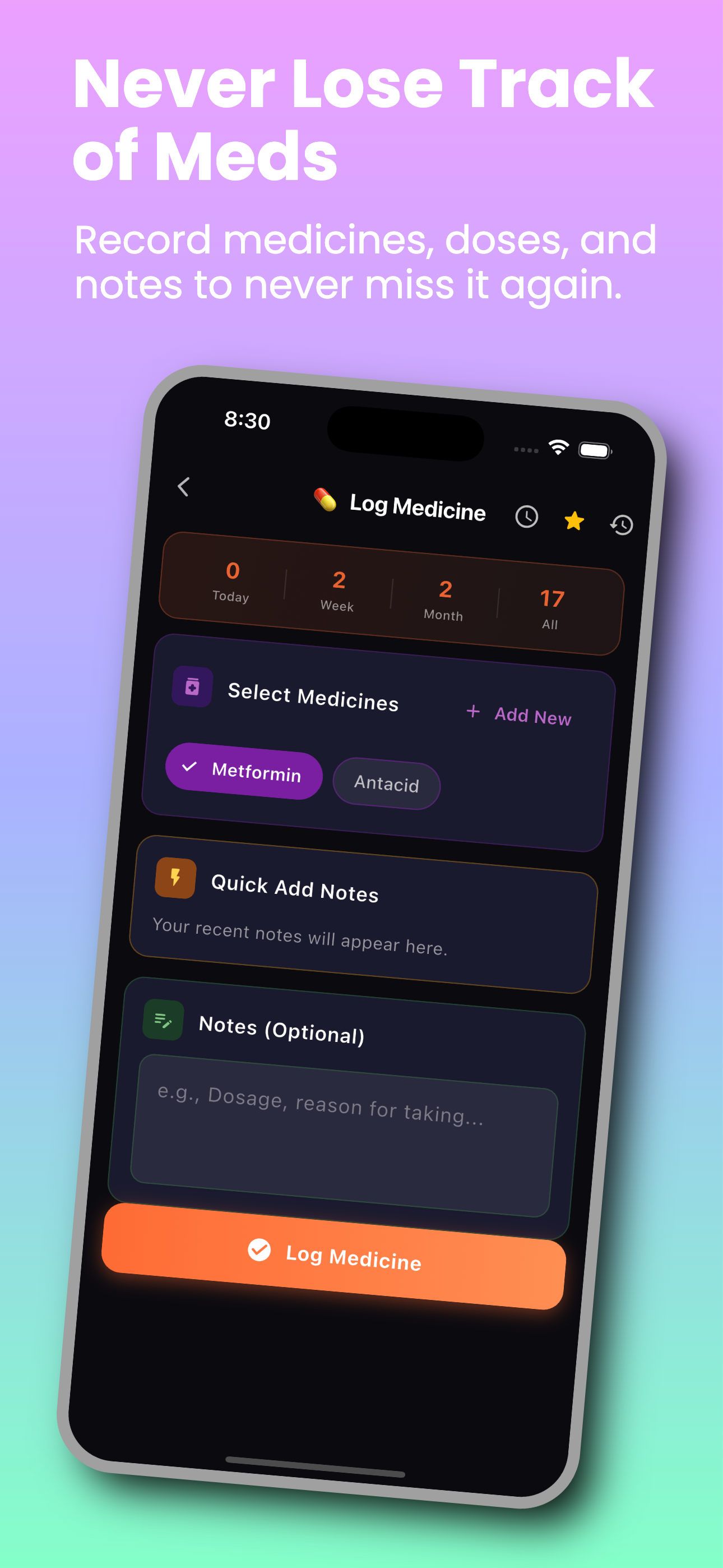 KoruIn: Food & Symptom Tracker