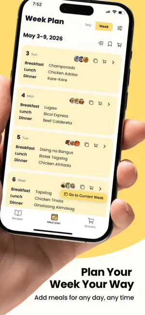 Kaun: Meal Planner screenshot 3