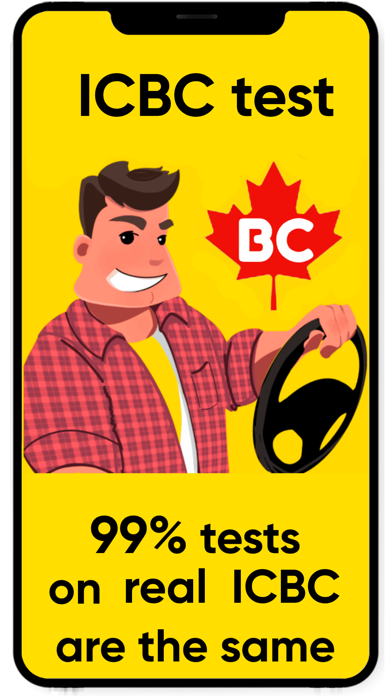 Driver's test British Columbia Screenshot