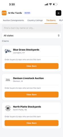 At the Yards App Screenshot 1 of 3