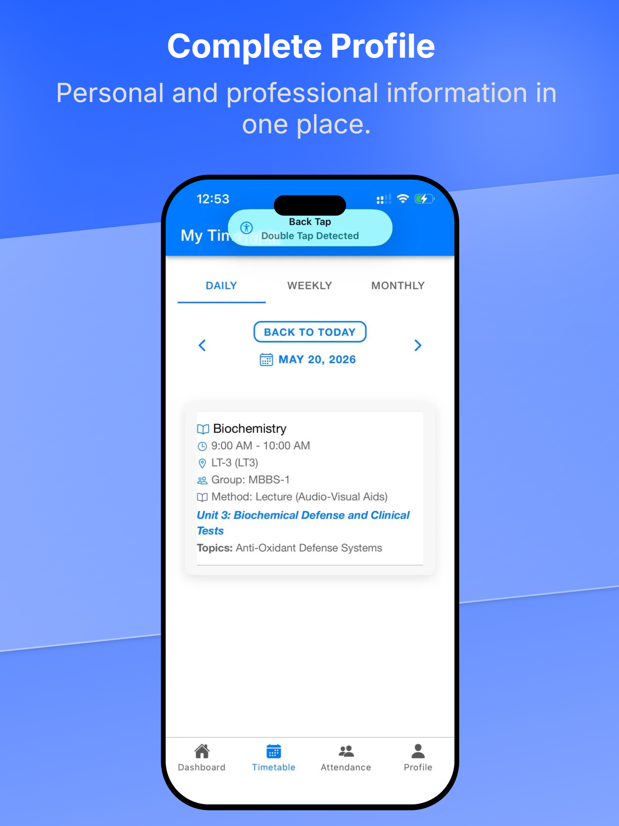 AcademiaOne-HIMS screenshot 12