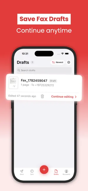 FaxDoc — Send Fax from Phone screenshot 3