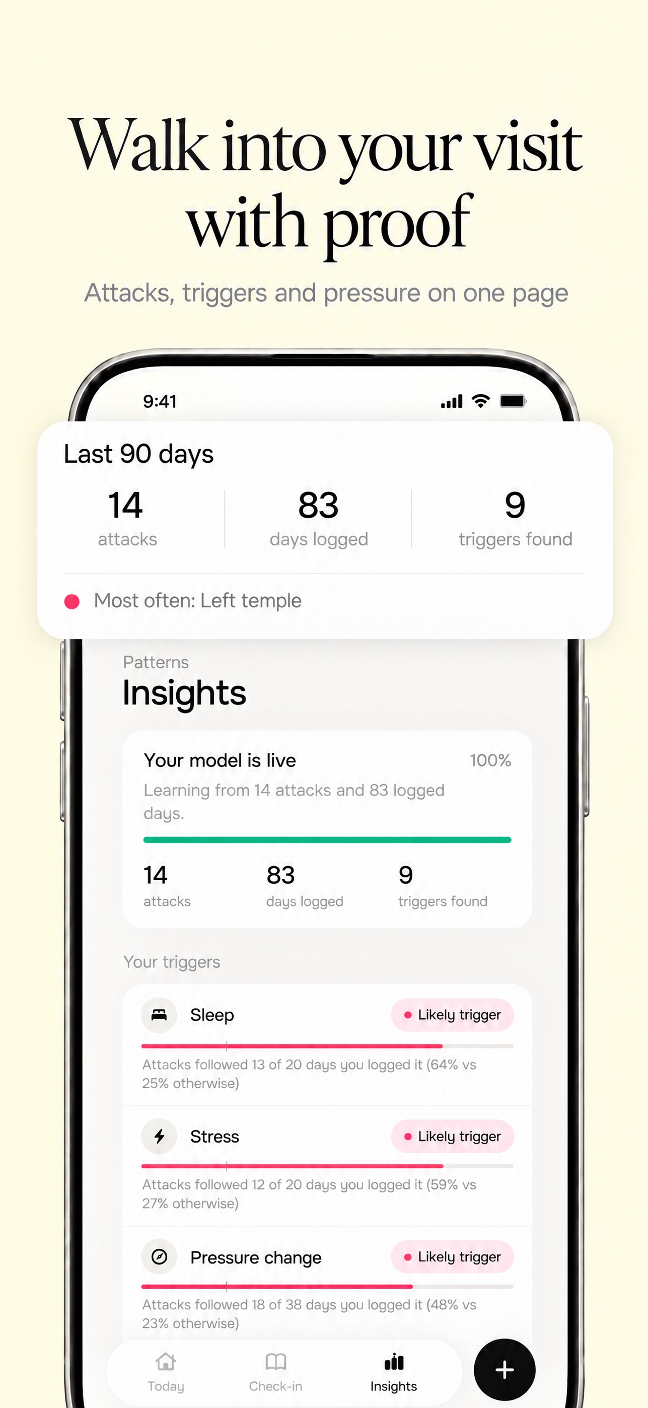 Screenshot 7 of Headrest: Migraine Tracker