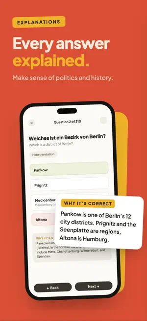 Leben in Deutschland — Done! screenshot 1