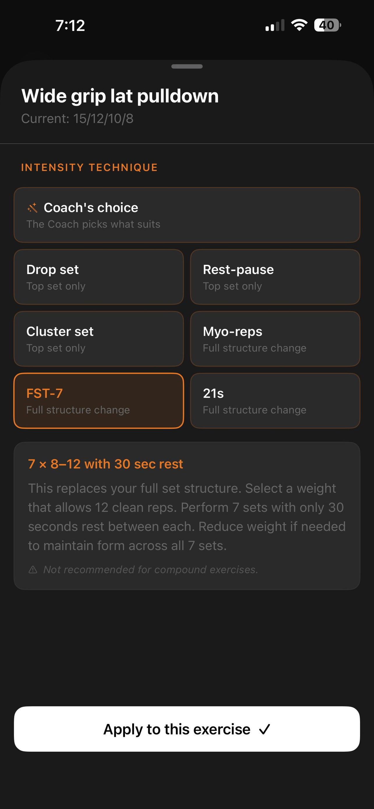 BYO Coach screenshot 6
