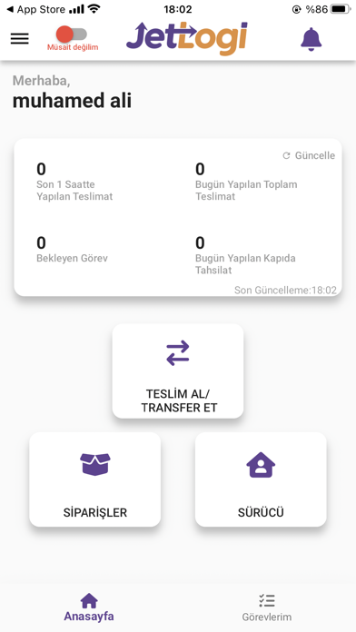 Jetlogi Taşımacı Screenshot