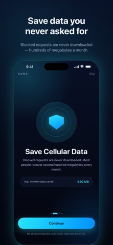 Aura: Ad Blocker & Private DNS Screenshot 4 of 10