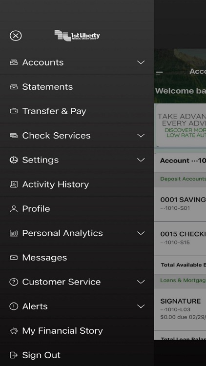 1st Liberty FCU Mobile Banking